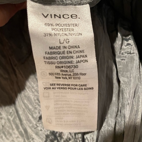 Vince Gorgeous Shimmering Olive Dress - Picture 2 of 9